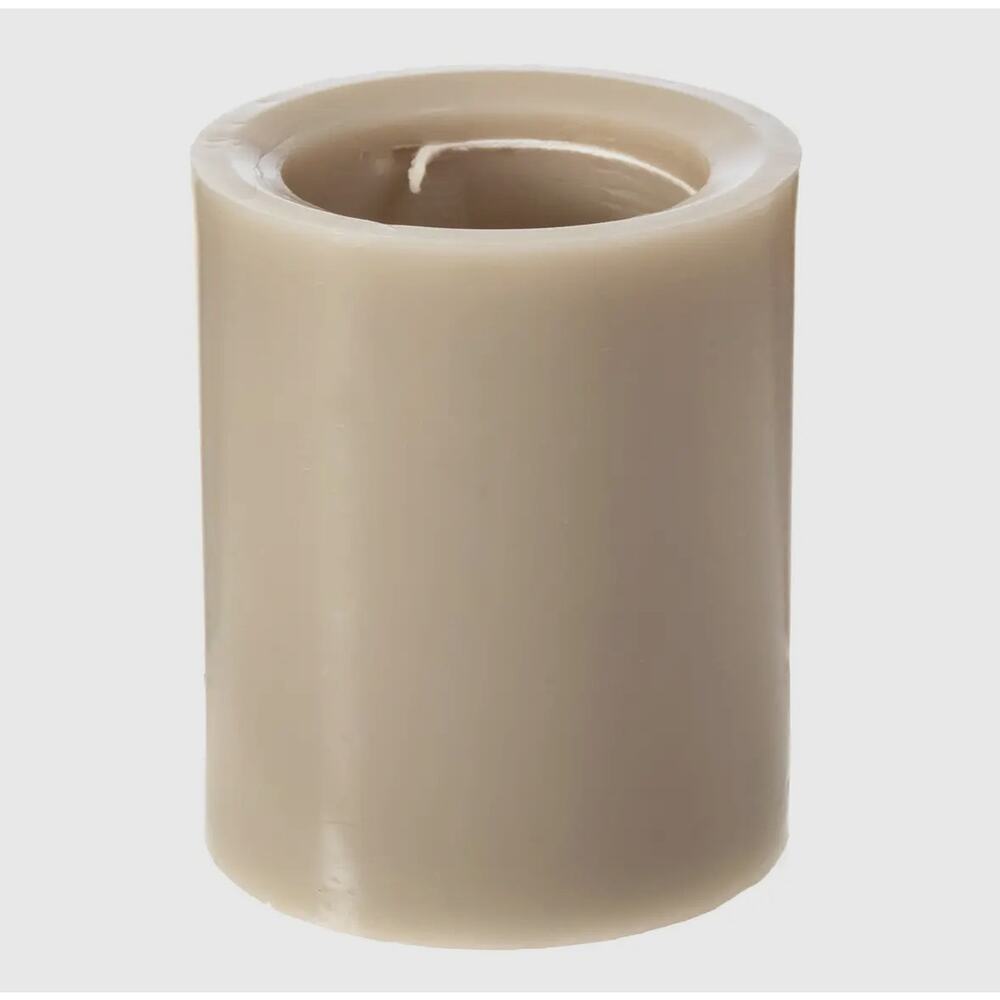 Spiral Light Candle Sweet Oatmeal Cookie 4x4 Round 30hr Burn -Brand New Medium - Picture 3 of 8